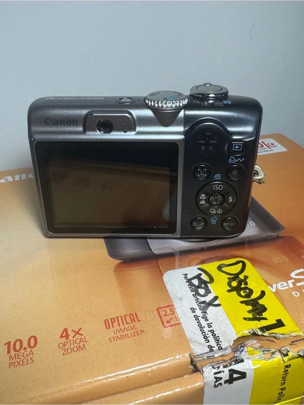 Canon Compact Digital Camera for parts